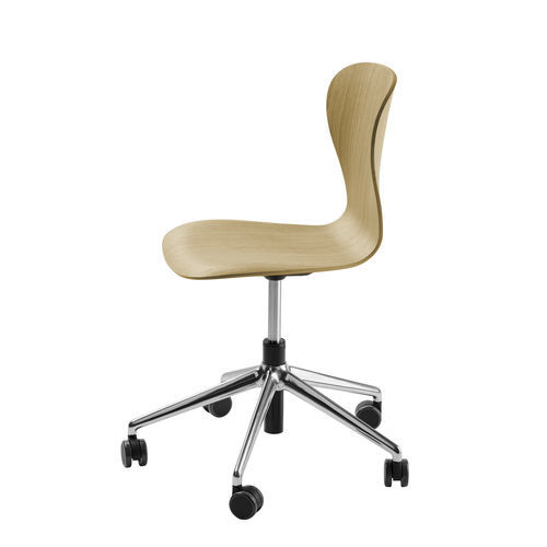現代風チェア - S 220 DRW - THONET/トーネット - 屋内用 / オーク材 / アルミニウム脚