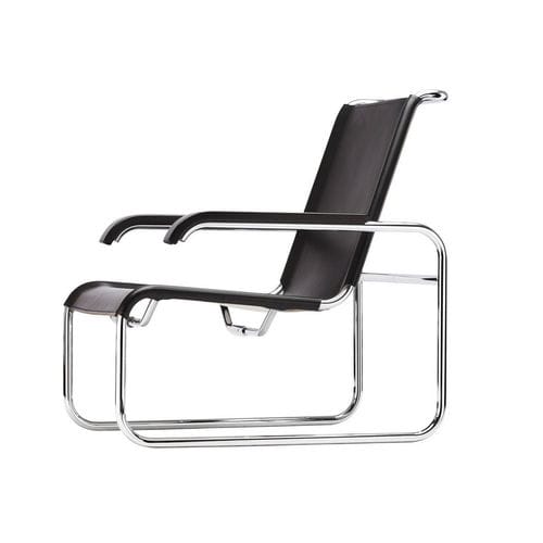Bauhaus 作クラブチェア - S 35 LV - THONET/トーネット - 革製 / メッシュ製 / 牛皮製