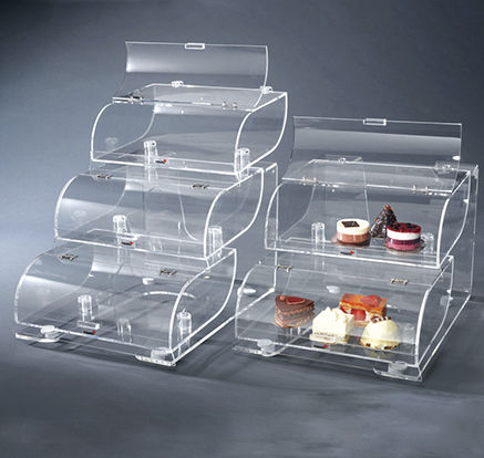 パン用展示用ラック - BAK1210 - Rosseto Serving Solutions - カウンタートップ上 / 木製 / 回転