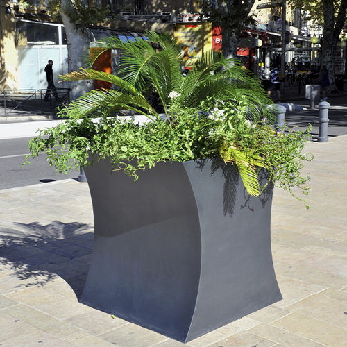 ステンレス製プランター - MISS FLOWER 3 - CYRIA | Mobilier Urbain - コールテン鋼製 / 熱漆塗りスチール / 高耐久性