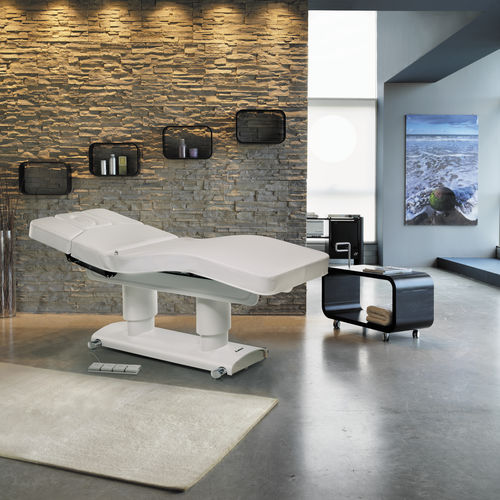 電動マッサージ台 - GEMYA EVO - Lemi BEAUTY & SPA - 木製 / 高さ調節可 / 保温式