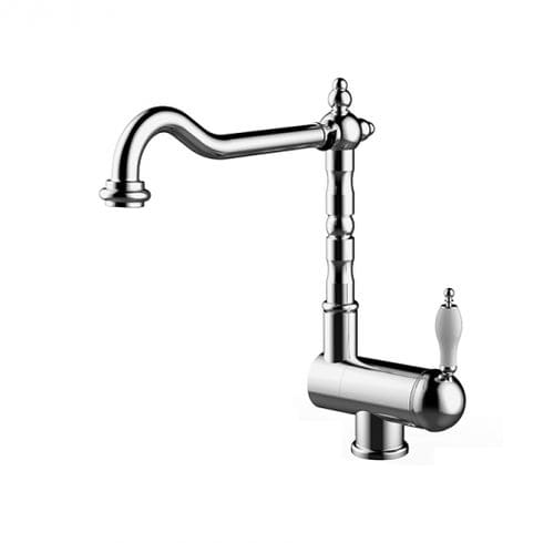 カウンタートップ混合水栓 - 535190/15820400/11842110/11820110/35819350 - GRB MIXERS - クロムメッキ金属 / キッチン用 / 穴1つ