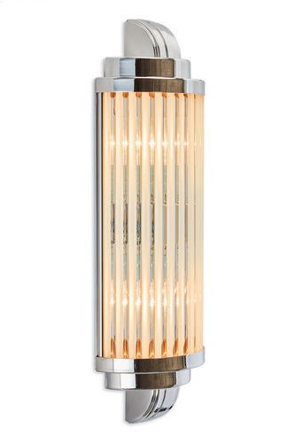 アールデコ壁掛け照明 - MONTPELLIER ART. 18 - Art Deco Schneider - 屋内用 / ニッケル真鍮製 / クロム真鍮製