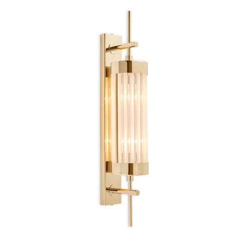アールデコ壁掛け照明 - DORTMUND GOLD - Art Deco Schneider - 屋内用 / 真ちゅう製 / 固定型