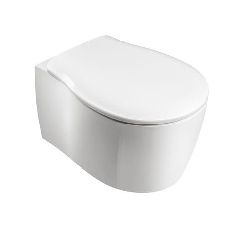 壁掛け式トイレ - FOR1202R01 - Olympia - セラミック製 / 家庭用 / 楕円形