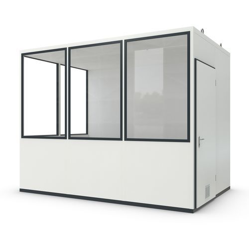 オフィス用プレハブ式ブース - MultiRoom Basic 7 - wsm Raumsysteme - 受付用 / モジュール式