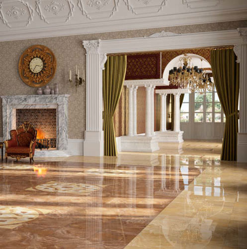 陶磁器タイル - HIGH GLOSS : DUCALE - Ceracasa Ceramica - マット / 屋内用 / 床