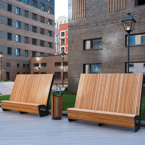 現代風公共ベンチ - LANDSCAPE - mmcité street furniture
