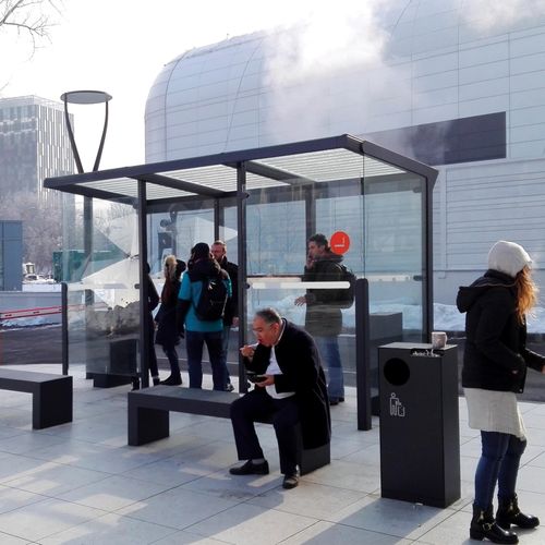 喫煙室 - AUREO - mmcité street furniture