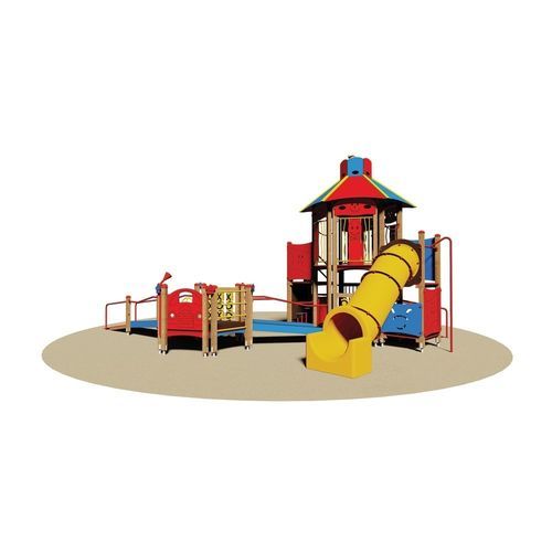 プレイグランド用遊び台 - FUN CITY  - Dimo Group Srl - 音 / 木製 / 溶融亜鉛メッキ鋼製