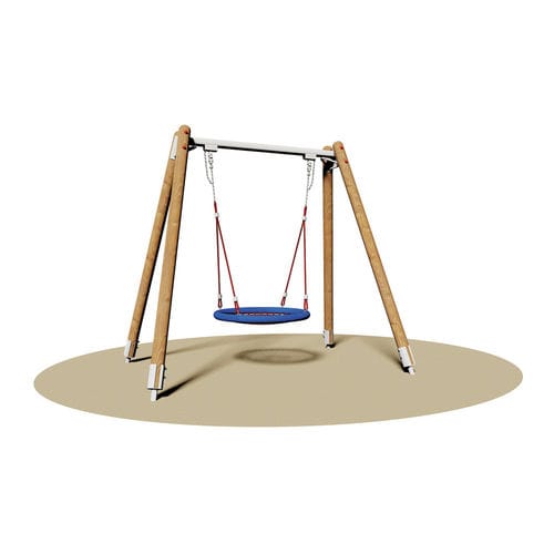 木製ブランコ - CHARLOTTE - Dimo Group Srl - 金属製 / 遊び場用 / 1つ