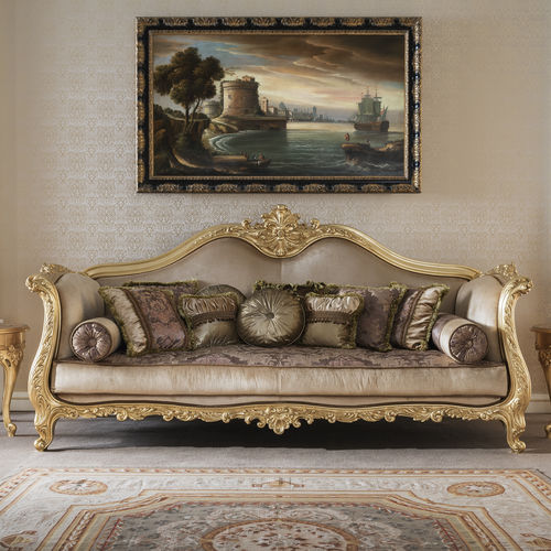 クラシックソファー - 15440 - Modenese Luxury Interiors - 布製 / オーダーメイド / 手作り