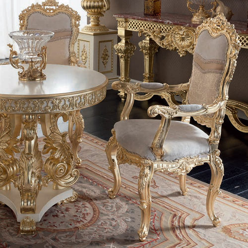 クラシックチェア - 15505 - Modenese Luxury Interiors - 屋内用 / 布製 / 無垢材