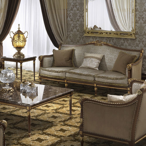 クラシックソファー - 14420 - Modenese Luxury Interiors - 布製 / 手作り / ベージュ