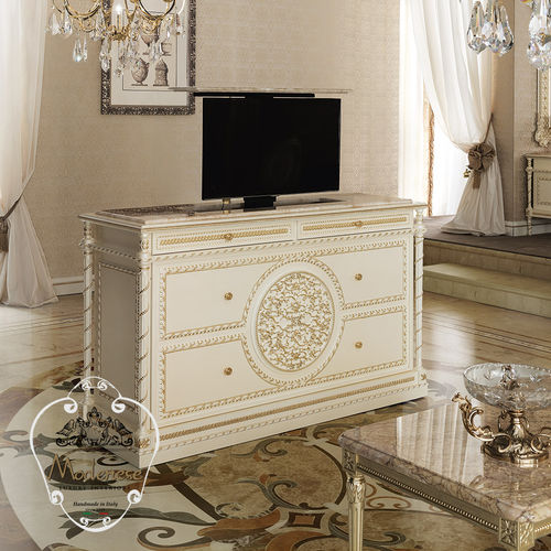 クラシックテレビキャビネット - 14683 - Modenese Luxury Interiors - 無垢材