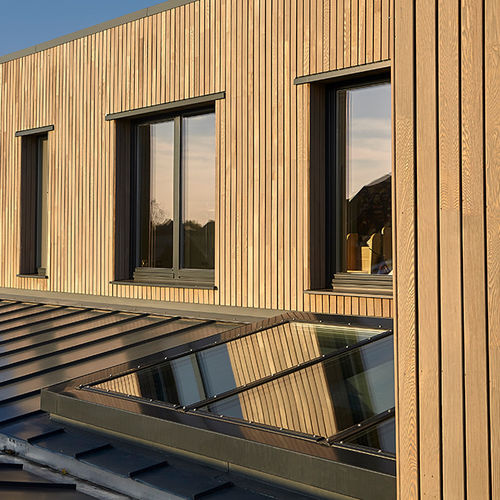 固定型ガラス屋根 - PR60 PASSIVHAUS - LAMILUX Heinrich Strunz GmbH - アルミニウム / 防火