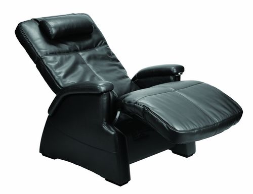 現代風アームチェア - PERFECT CHAIR® : PC-085 - Human Touch - 革製 / フットレスト付き / リクライニング式