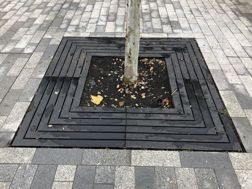 正方形樹木保護柵 - AARE - ANAE street furniture - 鋳鉄製
