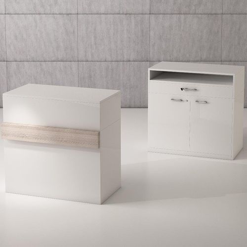 モジュール式会計カウンター - QF/10BS - Italvetrine - 木製 / 店用 / 白色