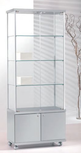 現代風展示ケース - 73/M - Italvetrine - 自立式 / 硬化ガラス製 / 木製