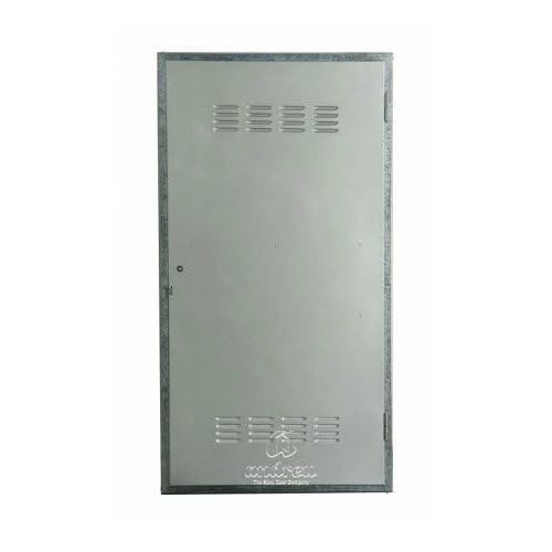 パーティション用アクセスハッチ - Electro Louvered Meter - Andreu Barberá, S.L. - 長方形 / 溶融亜鉛メッキ鋼製 / 組み込み型