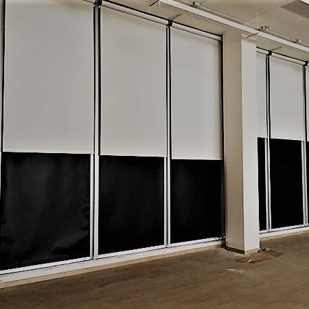 ローラースクリーン - NEW LINE BLACKOUT - Solaris Tende srl - 窓用 / サンルーム用 / 布製