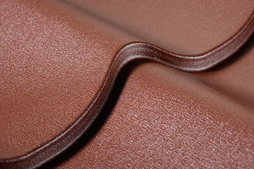 スチール製屋根 - AGATE, ROMA, ROMA PREMIUM, ONYX - SODITRADE - ポリウレタン製 / 瓦風 / モジュール式