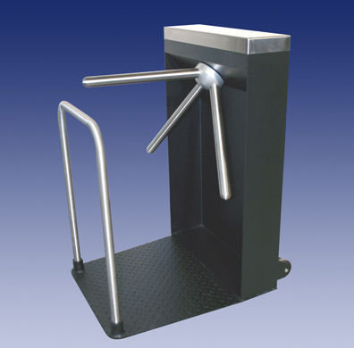 3本アーム回転式改札ゲート - LC 100 PORTABLE - Hayward Turnstiles, Inc. - フランジ / 交通量が多い / 公共施設用