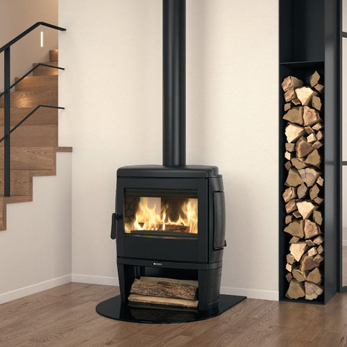 薪ストーブ - TAHITI - La Nordica-Extraflame - 5 kW...10 kW / 床置き / 現代風
