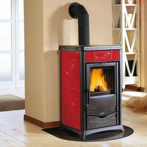 薪ストーブ - ROSSELLA PLUS - La Nordica-Extraflame - 8 kW / 伝統的 / セラミック製
