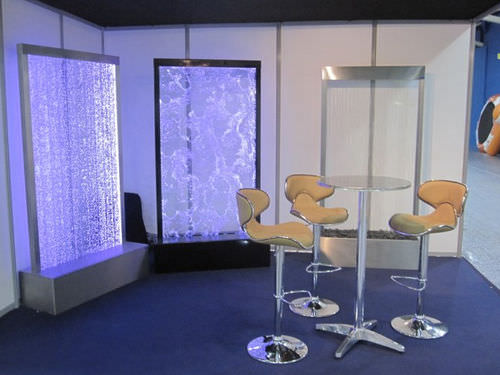 バックライト付き気泡壁 - AQUALIE - Espace d'eau France