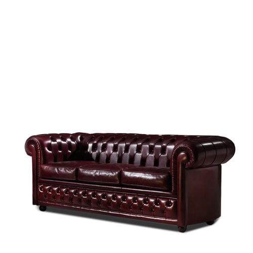 チェスタフィールドソファー - CHESTERFIELD LONDON CITY - Divani Santambrogio - 革製 / 3人用