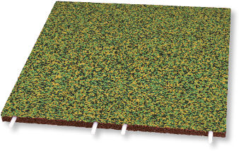 EPDM床材 - EUROFLEX® EPDM multicolor - KRAIBURG Relastec GmbH & Co. KG - 再生ゴム製 / 屋外用 / プレイグランド用
