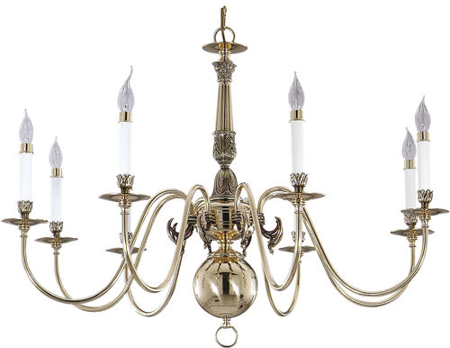 クラシックシャンデリア - HOLANDESAS 248B - RIPERLAMP ILUMINACION - 金属製 / 白熱