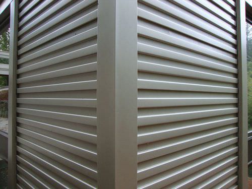 パネルサイディング - RIBBED : METAFOR MFP  - ATAS International - 金属製 / 穴あき / 滑らかな仕上げ