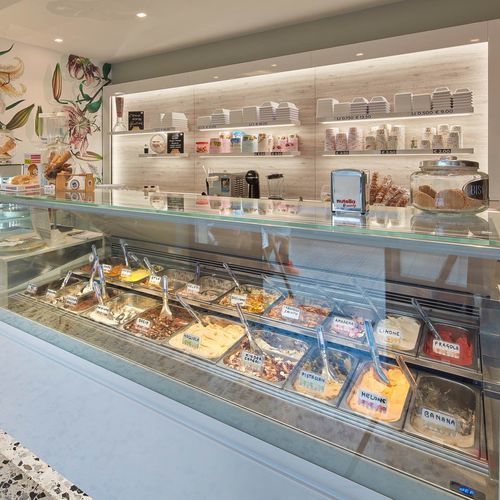 カウンター冷蔵陳列ケース - PREMIUM - Frigomeccanica - 店用 / ステンレススチール製 / 色付き