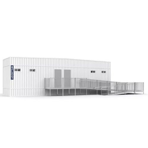 酸化アルミニウムトイレ用キュ－ビクル - ROULOTTES SANITAIRES - Williams Scotsman - ウッドファイバー製 / スチール製 / ビニール製