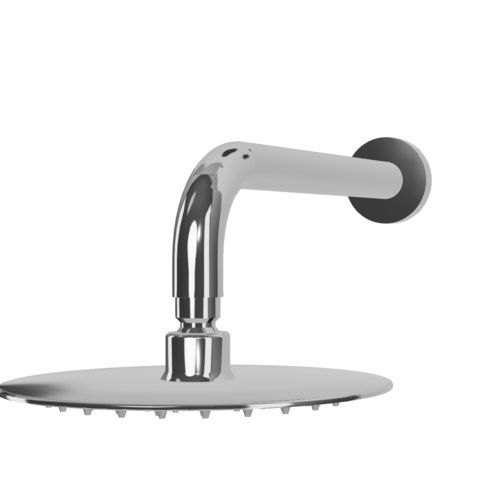 壁取り付け式シャワーヘッド - RWIT4907CC06 - Rubinetterie Treemme - 円形 / 固定シャワーヘッド付 / コントラクト