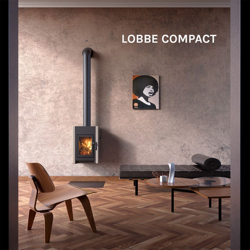 薪ストーブ - LOBBE COMPACT - LEENDERS - 0 - 5 kW / 8 kW / 壁取り付け式