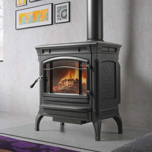 薪ストーブ - SHELBURNE - HERGÓM - 10 kW...20 kW / 独立型 / 伝統的