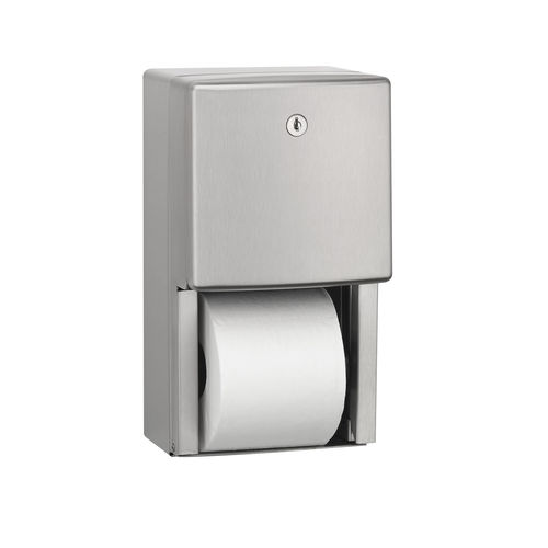 壁取り付け式トイレットペーパーホルダー - PR0700CS - Mediclinics, s.a. - ステンレス製 / サテン / 公共施設用
