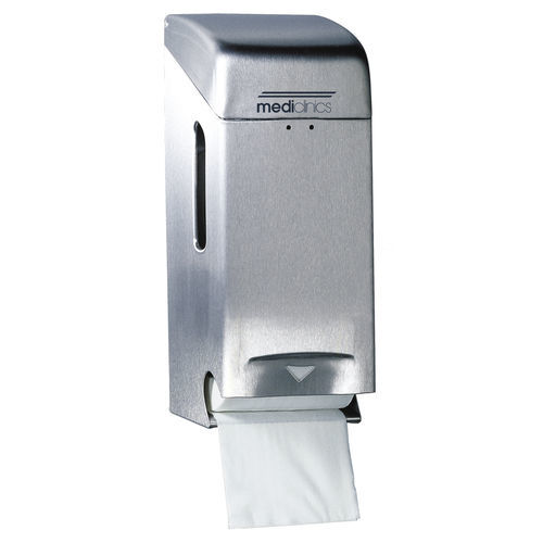 壁取り付け式トイレットペーパーホルダー - PR0781CS - Mediclinics, s.a. - ステンレス製 / サテン / 業務用