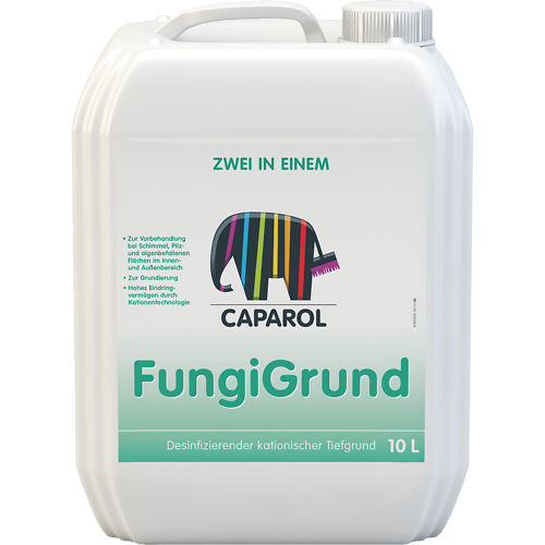コンクリート用プライマー - FUNGIGRUND - Caparol - 水性 / 屋内 / 外側