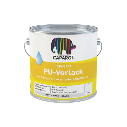 保護ニス - CAPACRYL PU-VORLACK - Caparol - 木材用 / マット / 防さび