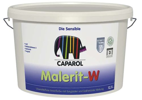 装飾塗料 - MALERIT-W - Caparol - 保護 / 屋内用 / 壁用
