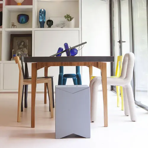 現代風チェア - BOLD - Moustache - 屋内用 / テキスタイル