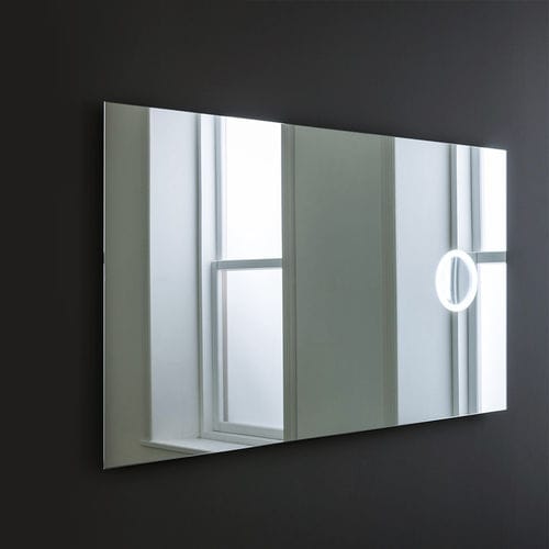 壁かけ式バスルーム用鏡 - OBLÒ - ARTELINEA - 現代風 / 長方形 / 照明(LED)