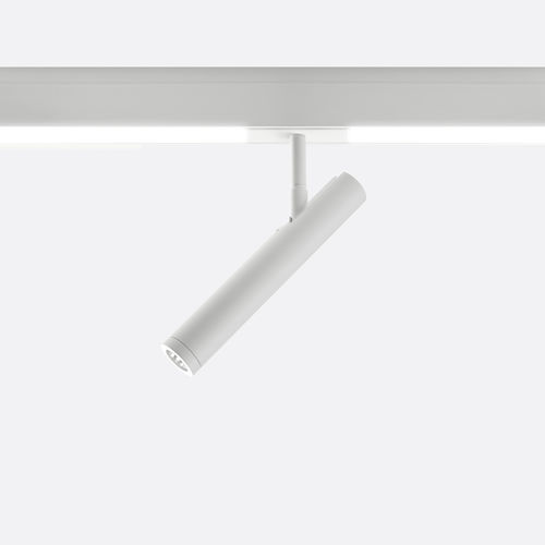 LEDレール式可動照明 - NEWTON SLIM RAIL - Egoluce - 円形 / 塗装アルミニウム製 / 店用
