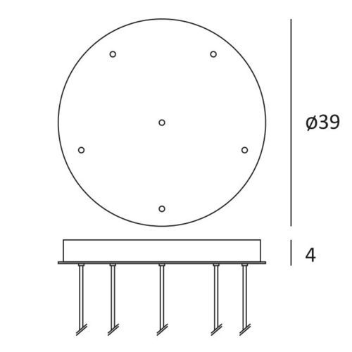 照明用締結部品 - ROS-MULTI-DRI 3/6 - lumen center italia srl - 屋内用 / 装飾 / 直付け