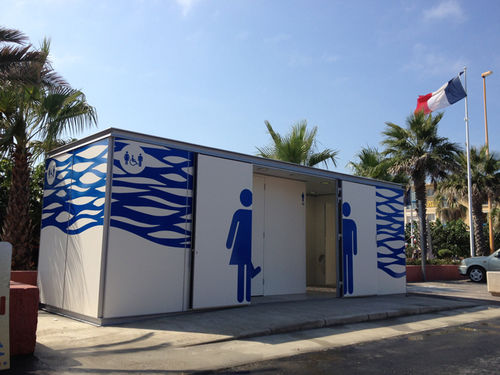 トイレキオスク - HABANA 22 - URBADIS Microarquitectura - 金属製